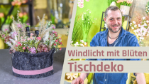 Kategorie Windlicht mit Blumen selber machen