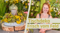 Tischdekoration Sommer