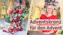 Adventskranz fliessend