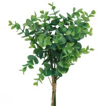 Künstlicher Eukalyptus Zweige Kunstpflanzen Grün 34cm 6St