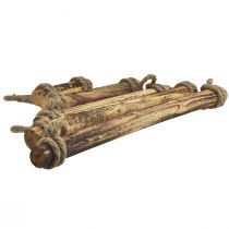 Artikel Weihnachtsbaum Wanddekoration mit Seil und geflammtem Design