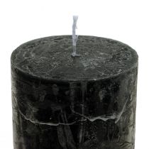 Artikel Schwarze Kerzen Durchgefärbt Stumpenkerzen 50x100mm 4 St