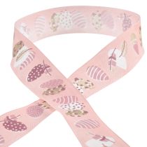 Artikel Geschenkband Ostern Dekoband Ostereier Rosa 40mm 20m