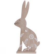 Artikel Osterhase Osterdeko Holz Deko Hase sitzend 20×40cm