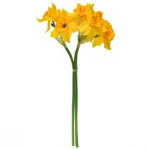 Artikel Narzissen Kunstblumen Gelb Deko Osterglocken 38cm 3 Stück