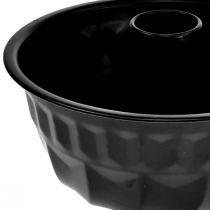 Artikel Kuchenform-Deko Gugelhupf aus Metall Ø23cm Schwarz