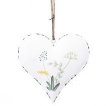 Artikel Herzen zum Hängen aus Metall Landhausstil 13cm×13cm 4 St