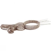 Artikel Osterhasen Deko Dekostecker Hase Metall Natur H36cm 4 St