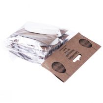 Artikel Ostereier zum Hängen Wabeneier Weiß Orange 8cm 6 St