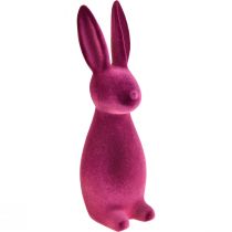 Artikel Hase Beflockt Osterhasen Deko – 2. Wahl – Violett 15×15,5×47cm