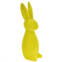 Artikel Osterhasen Deko Gelbgrün – 2. Wahl – Stehend beflockt 15×15,5×47cm