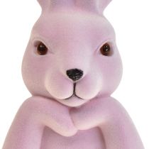 Artikel Hasenbüste Denkender Hase Lila Hell – 2. Wahl – Ostern 16,5×13×27cm