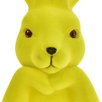 Artikel Denkender Hase Ostern Hasenbüste – 2. Wahl – Gelbgrün 16,5×13×27cm