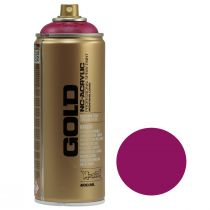 Sprühfarbe Lackspray Pink Montana Gold Seidenmatt 400ml