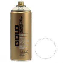 Artikel Sprühfarbe Weiß Lackspray Montana Gold Shock White 400ml