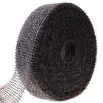 Juteband Netzband Dekoband Jute Braun Taupe 5cm 40m