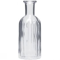 Artikel Flaschenvase Glasvase hoch Vase klar Ø7,5cm H19,5cm