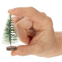 Artikel Künstliche Mini-Tannenbäume beschneit für Innenbereich 6 cm 12 Stück