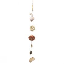 Artikel Maritime Deko Wandschmuck, Muschelgirlande, Maritime Girlande L125cm