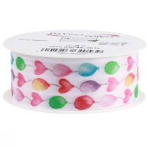 Artikel Geschenkband Bunte Ballons Geburtstagsdeko 40mm 15m