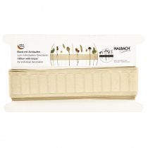 Artikel Dekoband Band Schlaufen Schlaufenband Braun 40mm 6m