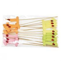 Artikel Zahlenstecker Geburtstag 1 Blumenstecker Holz 27,5cm 16 St