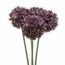 Kunstblume 44cm GASPER künstliche Allium lila H 