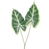 Alocasia Elefantenohr Pfeilblatt Kunstpflanzen Grün 55cm