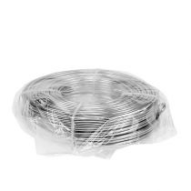 Artikel Aludraht 3mm 1kg Silber - Biegsamer Basteldraht für Floristik, Modellbau und Deko-Ideen