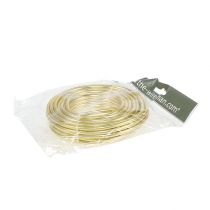 Artikel Aludraht 5mm 500g Gold für Floristik, Basteln und Dekoration