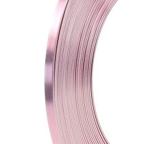 Artikel Aluminium Flachdraht Rosa 5mm 10m