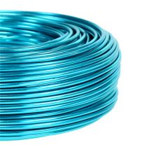Aluminiumdraht Ø2mm 500g 60m Türkis