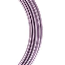 Aluminiumdraht Pastelllila Ø2mm 12m