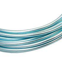 Artikel Aluminiumdraht 2mm Hellblau 3m Bastel- und Schmuckdraht