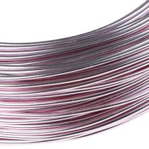 Artikel Aluminiumdraht Rosa Ø 2mm 60m für Dekoration und Bastelarbeiten