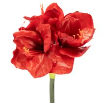 Artikel Kunstblume Amaryllis Rot 77cm Kunststoff für Vase und Gesteck