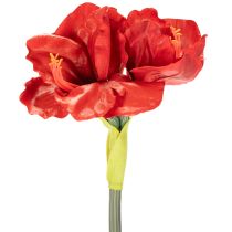 Artikel Kunstblume Amaryllis Rot 77cm Kunststoff für Vase und Gesteck