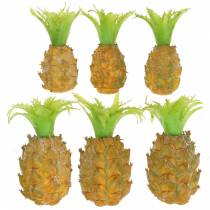 Artikel Mini-Ananas künstlich H6,5cm - 8cm 6 St