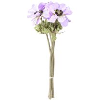 Artikel Anemone Kunstblumen Flieder 34cm 4 Stück
