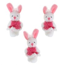 Artikel Anhänger Häschen 5,5cm Rosa 9 St