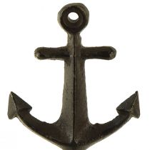 Artikel Wandhaken Wanddeko Metall Anker Maritim 6,5x5x13cm