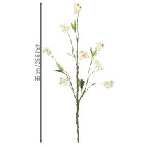 Artikel Apfelblütenzweig künstlicher Blütenzweig 65 cm Weiß-Grün