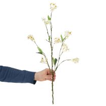 Artikel Apfelblütenzweig künstlicher Blütenzweig 65 cm Weiß-Grün