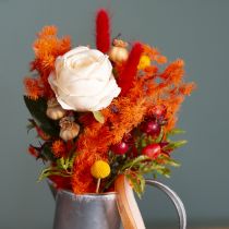 Artikel Trockenblumen Asparagus-Zweig 65 cm gefärbt Orange