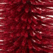 Artikel Deko-Tannenbaum schlank 80 cm modern rot auf Holzfuß
