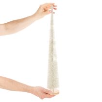 Artikel Deko Tannenbaum künstlich 60cm Weißgrau für Tischdekoration