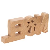 Artikel Schriftzug Noel Holzdeko 18cm mit roter Schleife