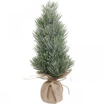 Artikel Mini Weihnachtsbaum künstlich im Sack Beschneit H33cm