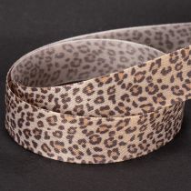Artikel Geschenkband Polyester Leopard-Print 25 mm x 18 m für Dekoration
