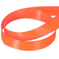 Artikel Geschenkband Polyester Neon-Orange 15mm 50m für Floristik und Bastelarbeiten
